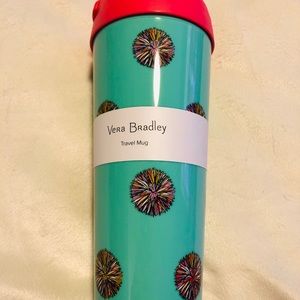 NWT Vera Bradley SUMMER VIBES Travel Mug 1…